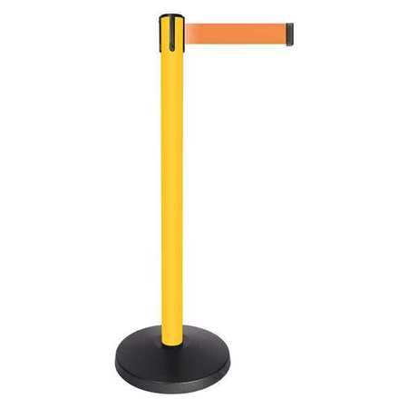 Barrier Post,orange Belt,yellow Post (1