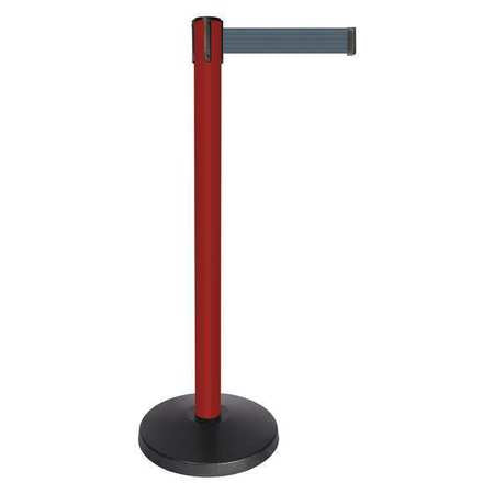 Barrier Post,red Post,dark Gray Belt (1