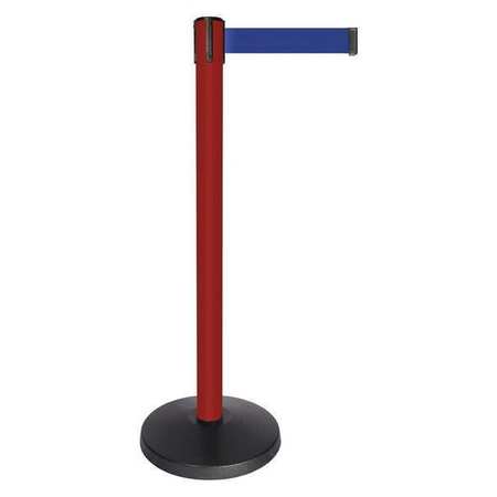 Barrier Post W/belt,red Post,blue Belt (