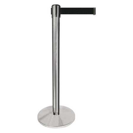 Barrier Post,silver Post,black Belt (1 U