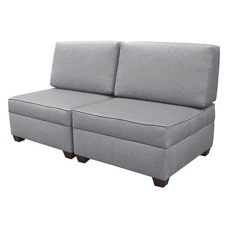 Sleeper Sofa,72"w X 36"d,gray Upholstery