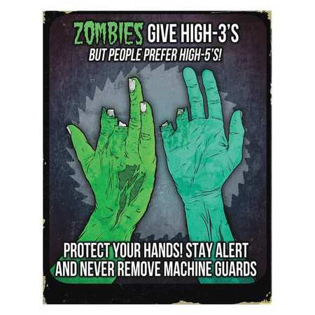 Safety Poster,21" H,27" W (1 Units In Ea