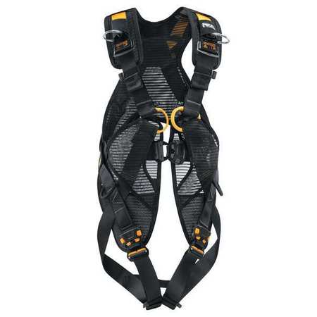 Full Body Harness,size S,black (1 Units