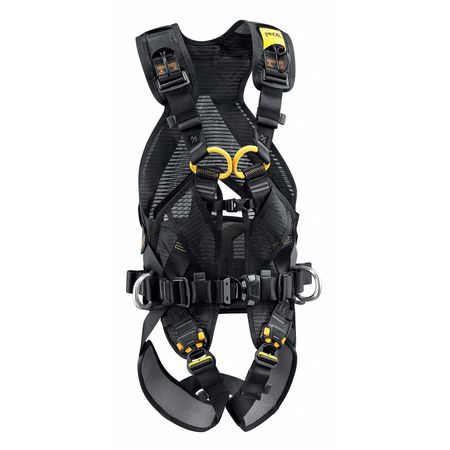 Full Body Harness,size S,black (1 Units