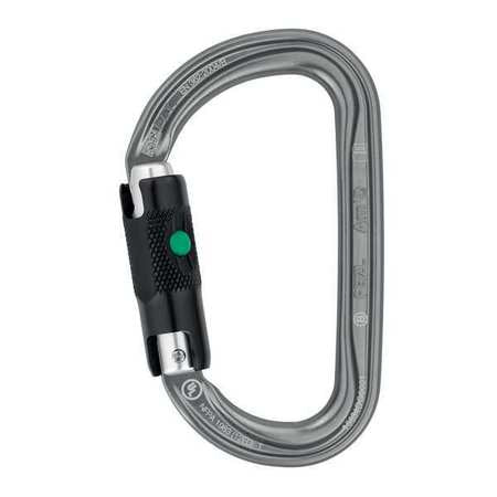 Carabiner,gray,ball-lock Type,1" Opening