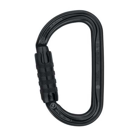 Carabiner,black,1" Opening (1 Units In E