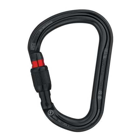 Carabiner,black,screw-lock Type (1 Units