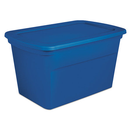 Storage Tote,17-1/8" Outside H,30 Gal. (