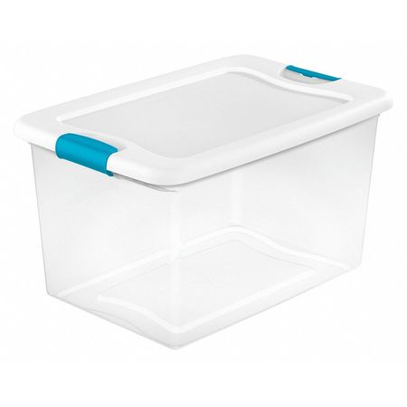 Storage Tote,13-1/2" Outside H,16 Gal. (