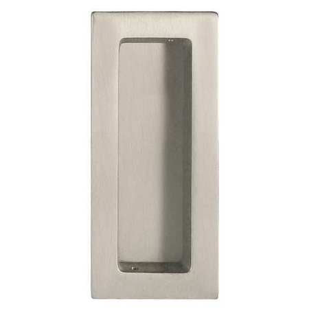 Flush Pull,satin Nickel,1/2" L (1 Units