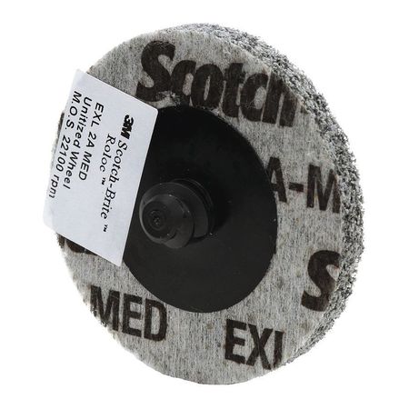 Unitized Wheel,3" W,3" Dia.,fine (40 Uni