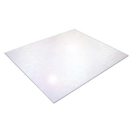 Chair Mat,contoured,clear,39"x49" (1 Uni