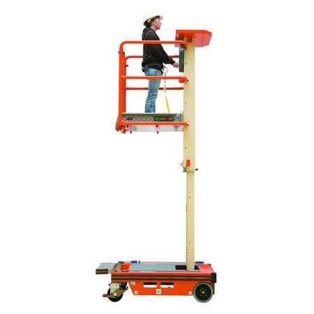 Personnel Lift,50" L,29" W,10" Tire Size