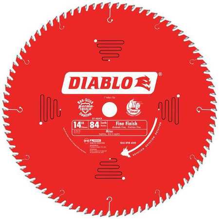 Circ. Saw Blade,14" Blade Dia.,84 Teeth