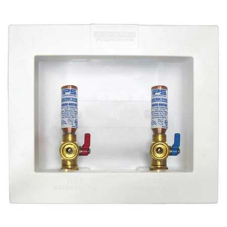 Outlet Box,brass,4-7/8" Box H (1 Units I