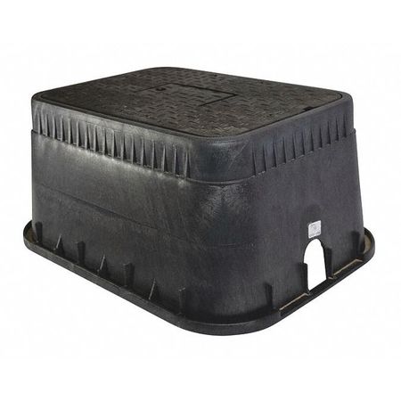 Meter Box,rectangular,12"hx20"wx25-3/4"l