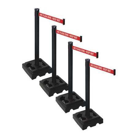 Barrier Systems,post Black,9 Ft. Belt (1