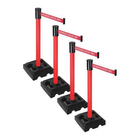 Barrier Systems,post Red,15 Ft. Belt (1