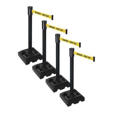 Barrier Systems,post Black,15 Ft. Belt (