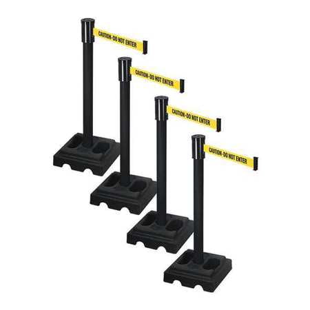 Barrier Systems,post Black,15 Ft. Belt (