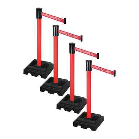 Barrier Systems,post Red,15 Ft. Belt (1