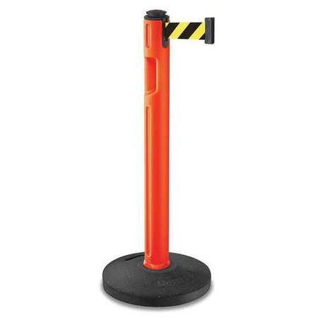 Barrier Post,38-1/4" H,orange (1 Units I