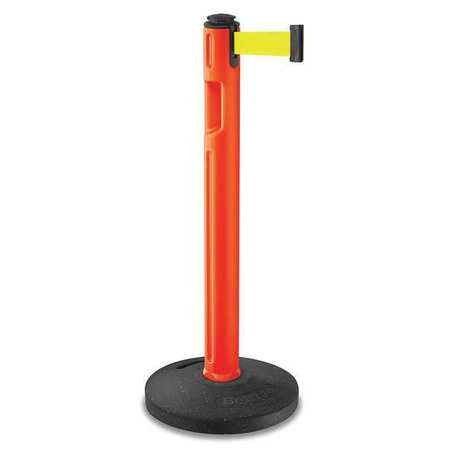 Barrier Post,38-1/4" H,orange (1 Units I