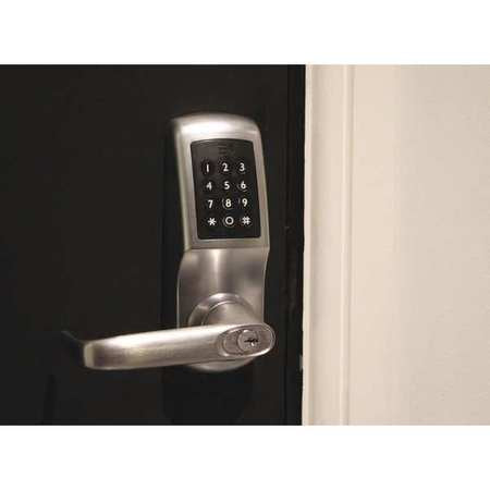 Keyless Lock,brushed Steel,grade 2 (1 Un