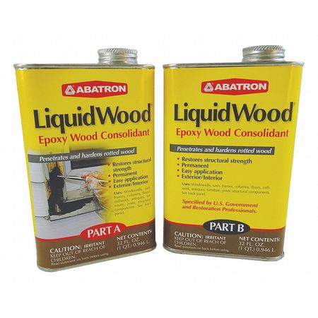 Wood Hardener,2 Qt.,can (1 Units In Ea)