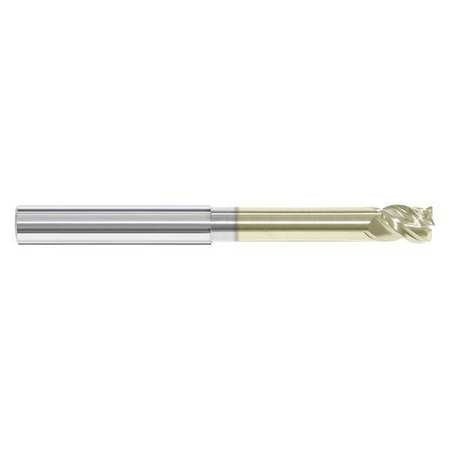 Lrnf End Mill, 3fl 5/8", .060" Rad, Zrn