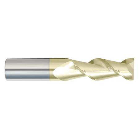 Hpnf End Mill, 2fl 1/8", .010" Rad, Zrn