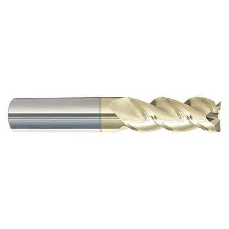 Hpnf End Mill, 3fl 1/8", .010" Rad, Zrn