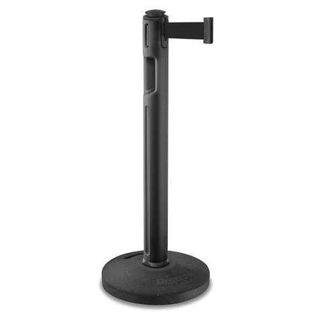 Barrier Post,38-1/4" H,black (1 Units In