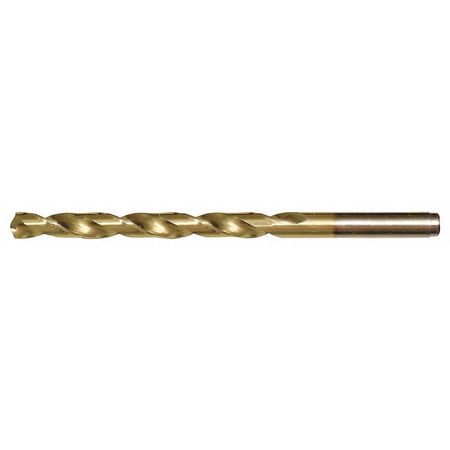 Jobber Drill Bit,spiral,tin,13/64" Dia.