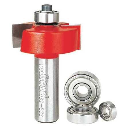 Rabbeting Router Bit,1/2 Cutting L In. (