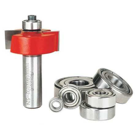 Rabbeting Router Bit,1/2 Shank Dia. In.