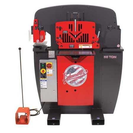 Ironworker,23a,1 Phase,5 Hp,230v,50 Tons