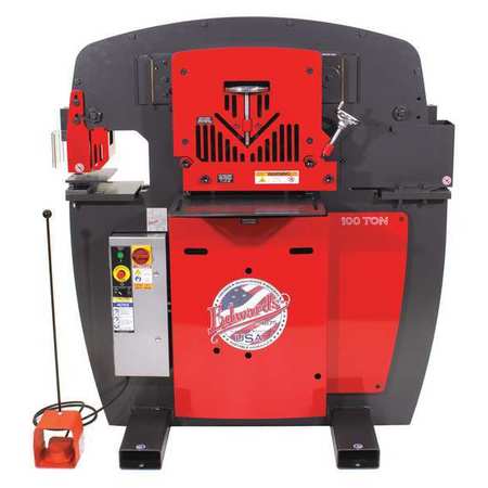 Ironworker,23a,1 Phase,7-1/2 Hp,95 Tons