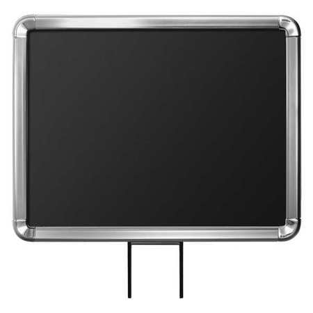 Sign Frame,chrome,type Horizontal (1 Uni