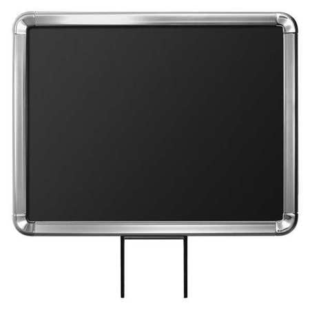 Sign Frame,chrome,type Horizontal (1 Uni