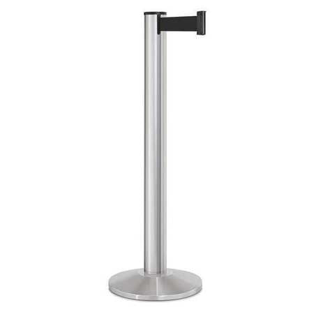 Barrier Post,steel,satin (1 Units In Ea)