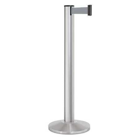 Barrier Post,steel,satin (1 Units In Ea)