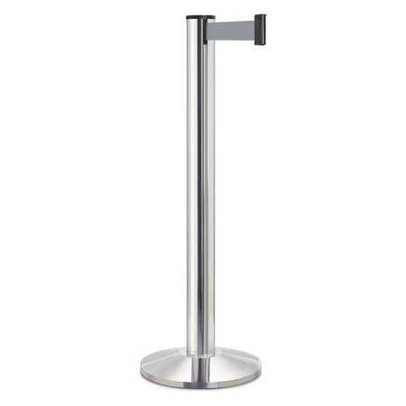 Barrier Post,steel,chrome (1 Units In Ea