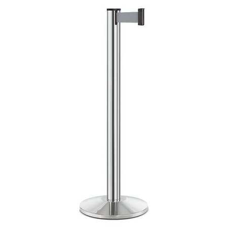 Barrier Post,steel,chrome (1 Units In Ea