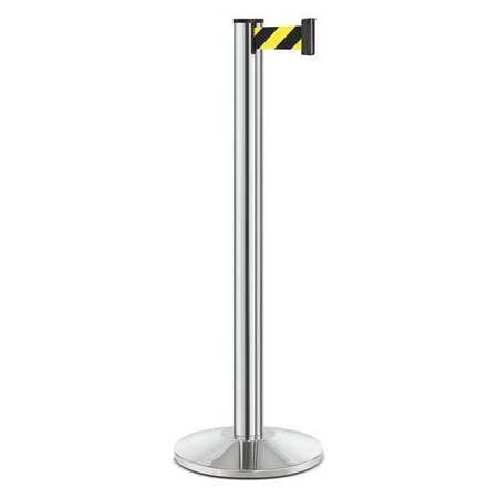 Barrier Post,steel,chrome (1 Units In Ea