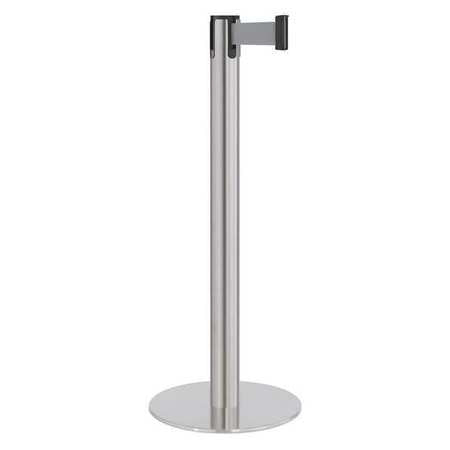 Barrier Post,steel,satin (1 Units In Ea)