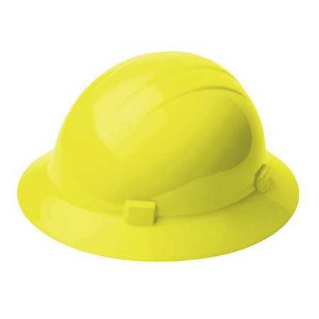 Hard Hat,4 Pt. Pinlock,hi-vis Ylw (1 Uni