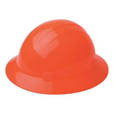 Hard Hat,4 Pt. Pinlock,hi-vis Or (1 Unit