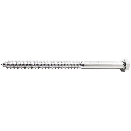 Hex Head Lag Screw,1-1/2" L,1/2" Sz,pk10