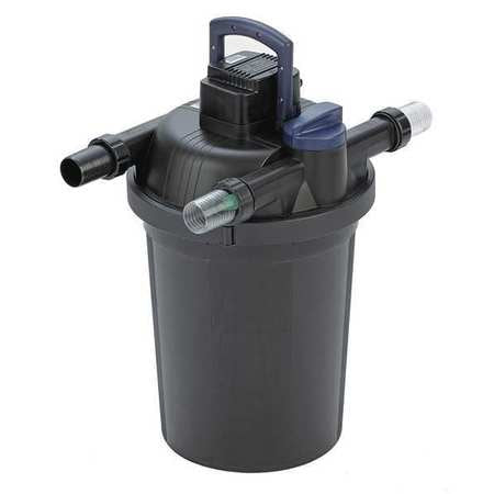 Pond Pressure Filter/clarifier,20"h,120v